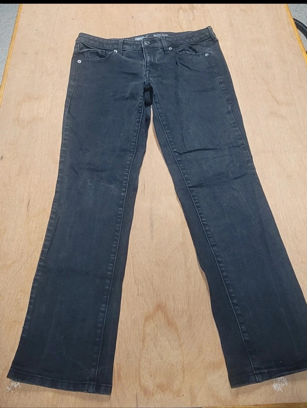 Mossimo Supply Co. Black Flare Jeans